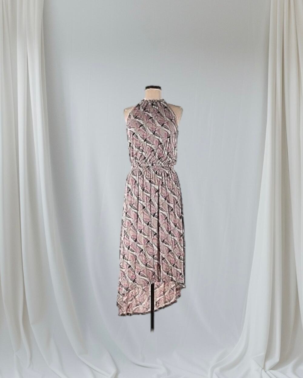 Apt.9  Rayon Halter Neck Sleeveless Long Maxi Dress Size Large